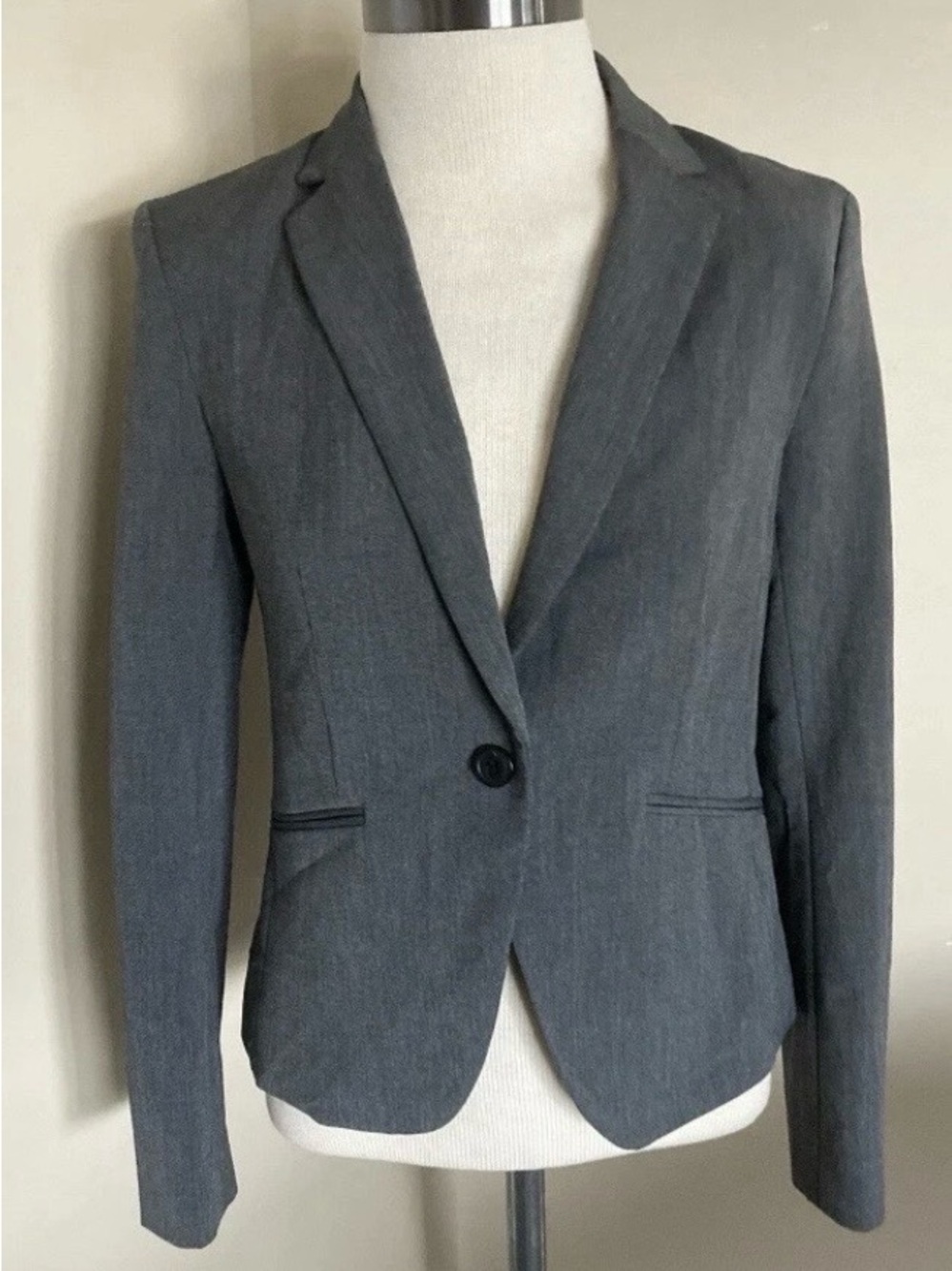 H&M Charcoal Gray Women's Blazer